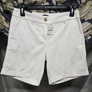 NEW J Crew The 7" Inseam Short in White size 0